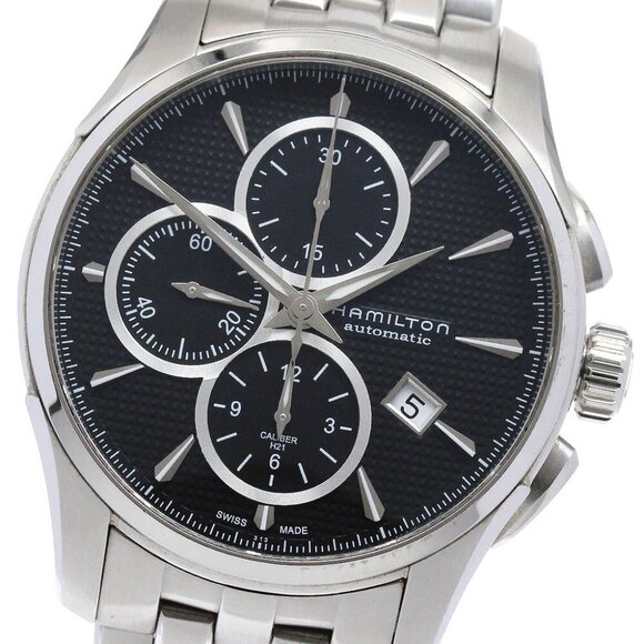 HAMILTON Jazz master Chronograph Date black Dial Automatic Men's